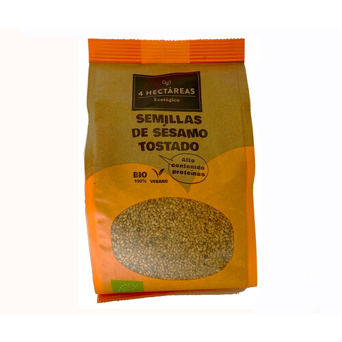 4 HECTÁREAS Semillas sésamo tostado bio 250 g.