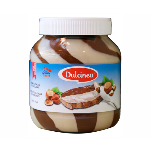 DULCINEA Crema de cacao de dos sabores 750 g.