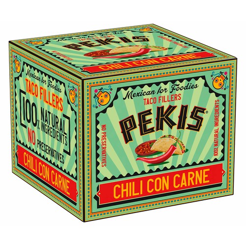 PEKIS Chili con carne para tacos PEKIS 180 g.