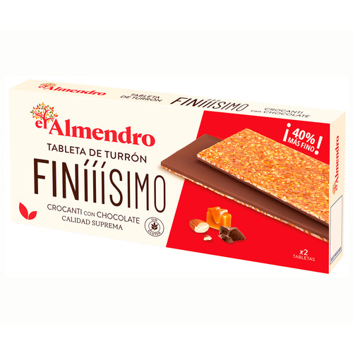 EL ALMENDRO Turrón finísimo crocanti 180 g