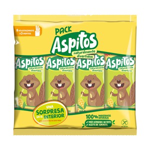 Aspil - Super aspitos natural, pack con 75 unidades 