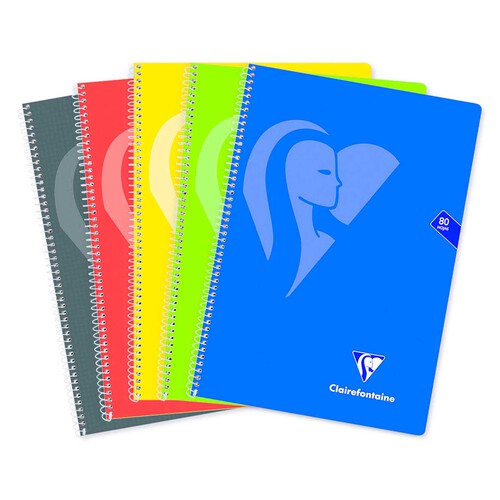 Cuaderno Tapa Blanda Folio 80H 90Gr 4X4+M. Colores. Vivos