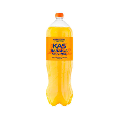 KAS Refresco de naranja botella 2 l.