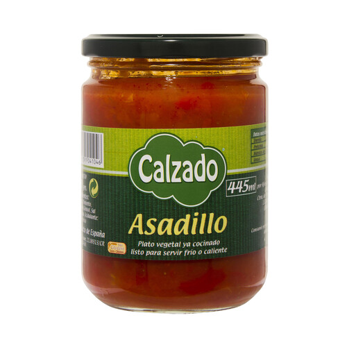 CALZADO Asadillo frasco de 390 g.