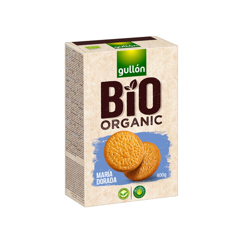 Galletas María doradas ecológicas GULLÓN BIO 400 g.