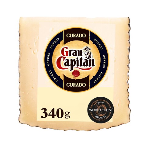 GRAN CAPITÁN Queso mezcla curado GRAN CAPITÁN 340 g.