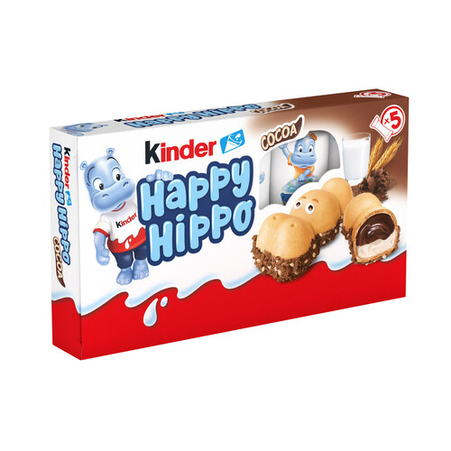 KINDER Happy Hippo 5 uds 103,5 g.