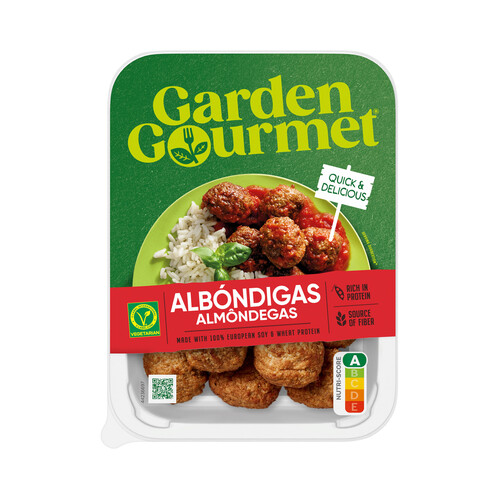 GARDEN GOURMET Albóndigas a base de proteínas vegetales 200 g.