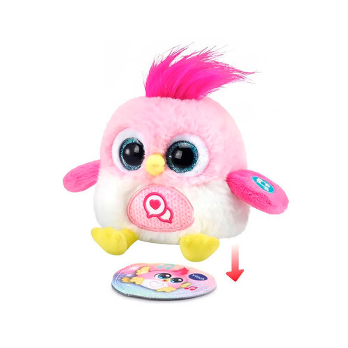 Peluche LoLobirds Lolito Pinky, VTECH.