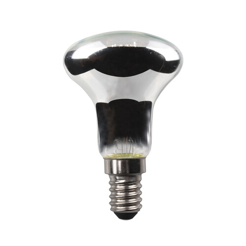 Bombilla Led E14, 4,7W=40W, luz cálida 470lm, cristal mate, PRODUCTO ALCAMPO.