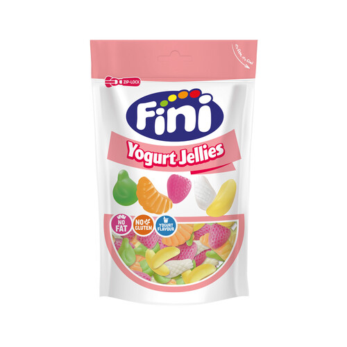 FINI Yogurt jellies Golosinas de fresa 165 g. 