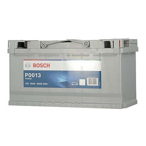 Batería de coche 95Ah, arranque 800A, 12V, BOSCH.