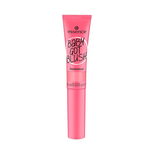 ESSENCE Baby got blush tono 10 Pinkalicious Colorete líquido fácil de difuminar.