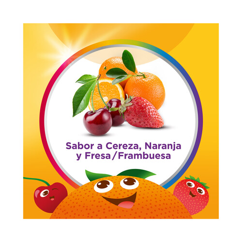 MULTICENTRUM Vitagomis niños Complemento alimenticio multivitamínico para niños en cómodos caramelos de goma sabor frutas 30 uds.