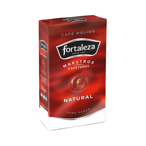 FORTALEZA Café molido natural, calidad superior 250 g.