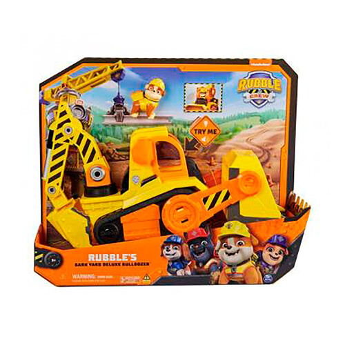 Vehículo deluxe equipo rubble - Patrulla Canina Paw Patrol