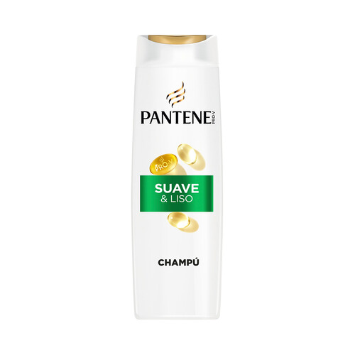 PANTENE Pro-v suave & liso Champú para cabellos encrespados y apagados 500 ml.