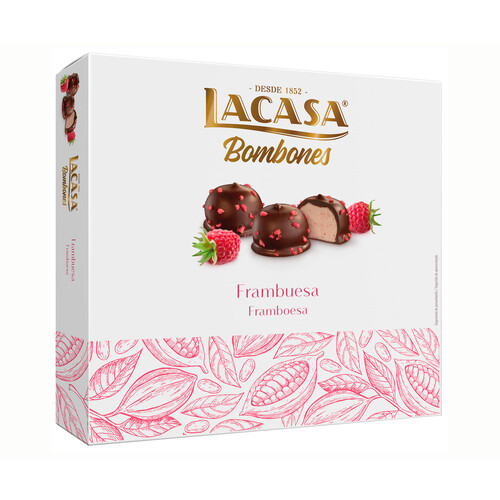 LACASA Bombones praliné de frambuesa lacasa 200 g.