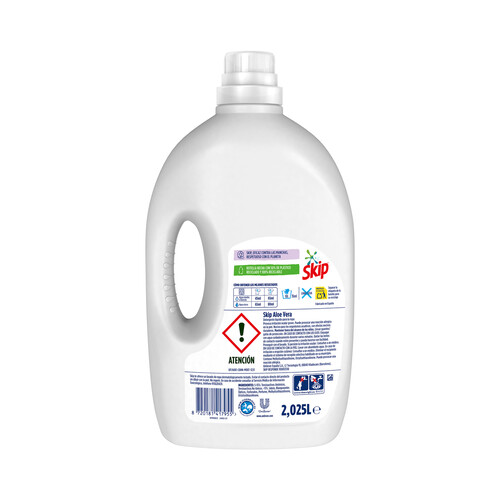 SKIP Ultimate Detegente líquido para lavadora con aloe vera 45 lavados, 2.025 l.