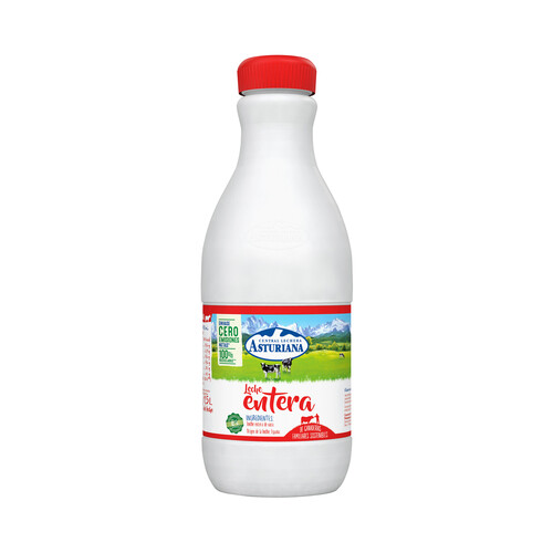 CENTRAL LECHERA ASTURIANA Leche entera de vaca de origen español 1.5 l.