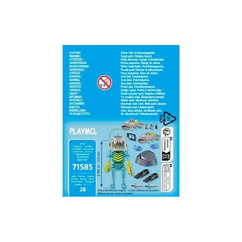 PLAYMOBIL Robot de Buceo