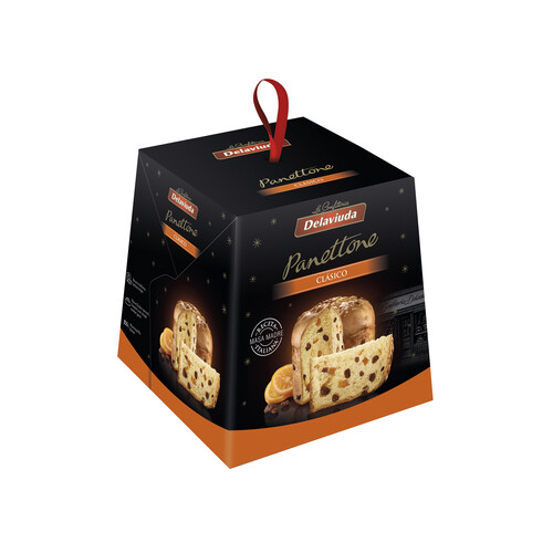 DELAVIUDA Panettone tradicional 750 g.