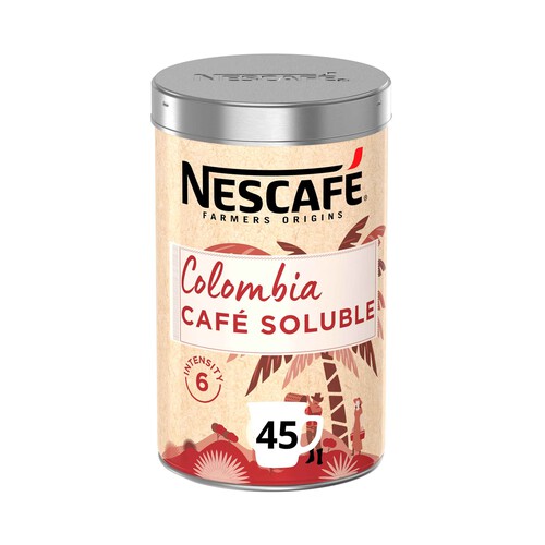 NESCAFÉ Farmers Origins Lata de cafe soluble Colombia 90 g.
