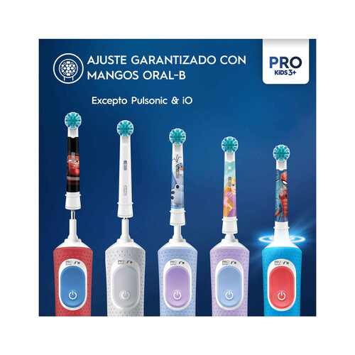 ORAL-B Pro kids3+ Recambio infantil ( a partir de 3 años) para cepillo de dientes eléctrico 3 uds.