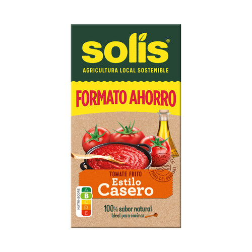 SOLIS Salsa de tomate frito casero 500 g.