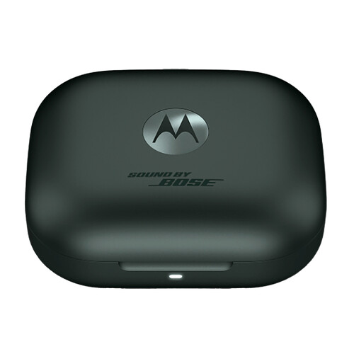 Auriculares bluetooth MOTOROLA Moto Buds+, con micrófono, estuche de carga, color negro. 