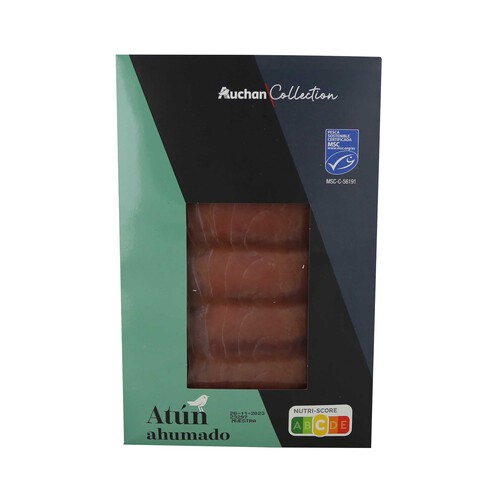 AUCHAN Atún ahumado msc 80 g.	 Producto Alcampo