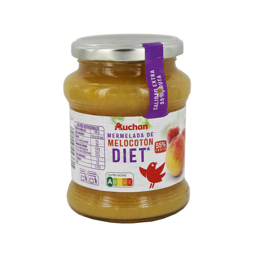 PRODUCTO ALCAMPO Mermelada de melocotón Diet sin azúcares añadidos PRODUCTO ALCAMPO 350 gr.