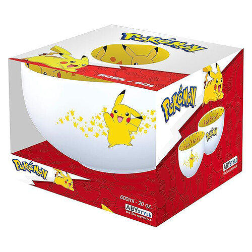 Bol de cerámica Pokémon Pikachu 600ml, STOR.