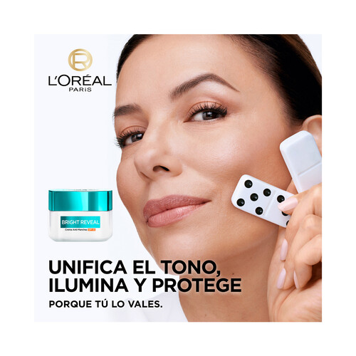 L´ORÉAL PARIS Bright reveal Crema anti-manchas unificadora del tono, con FPS 50 50 ml.