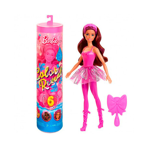 BARBIE Color Reveal con accesorios, serie bailarinas de Ballet en modelos surtidos.