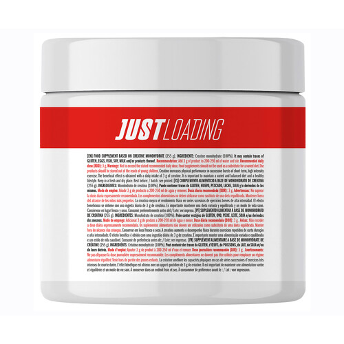 JUSTLOADING Creatina 255 g. 