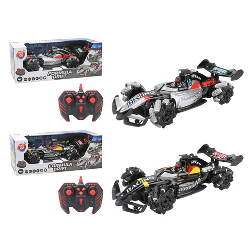 Vehículo de carreras derrapador R/C con luz y sonido en escala 1:12, ONE TO FUN ALCAMPO modelos surtidos, +4 años.