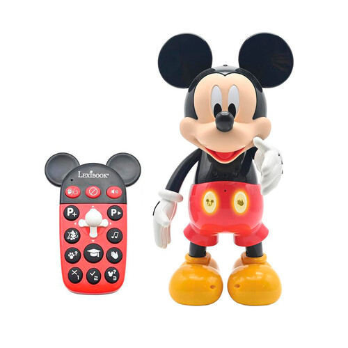 Robot interactivo Mickey Mouse con luz y sonido, DISNEY.