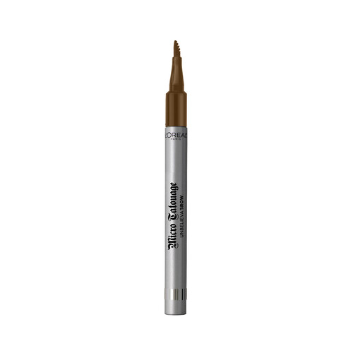 L´ORÉAL PARIS  Micro tatouage  tono 104 Chatain  Lápiz de cejas efecto Micro-Blanding, resistente al agua y a roces.