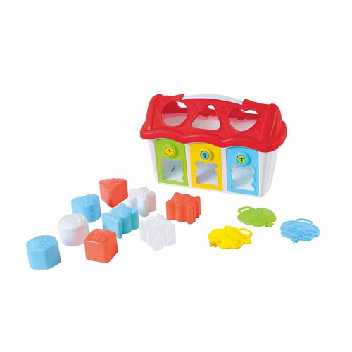 Casita con bloques para encajar ONE TWO FUN ALCAMPO.