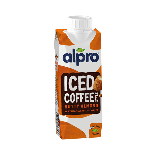 ALPRO Iced Bebida de almendras con café Arábica de Brasil 250 ml.