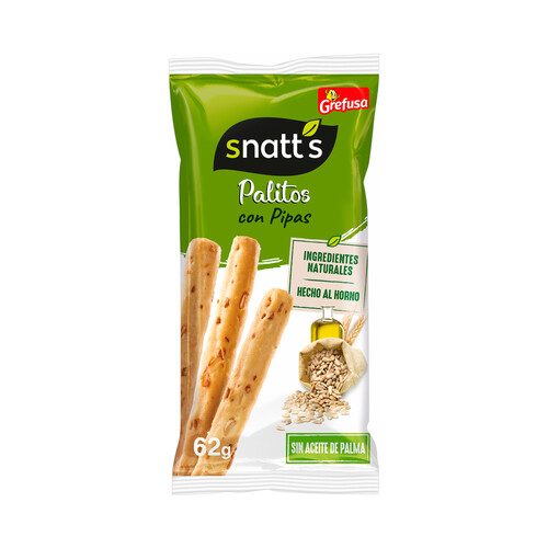 SNATT'S Snack pipas 60 grs 