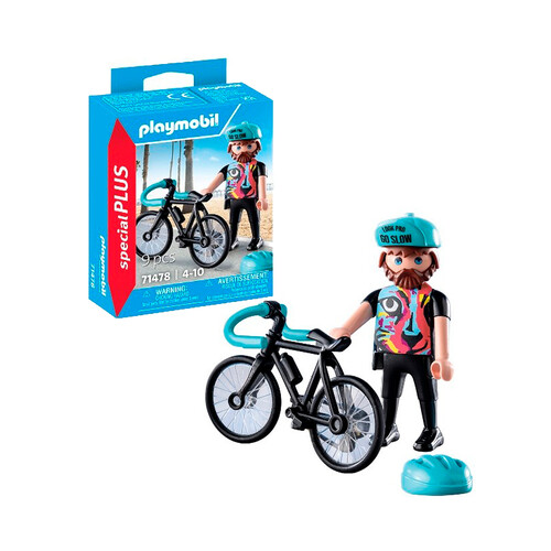 PLAYMOBIL Special Plus Ciclista de carretera