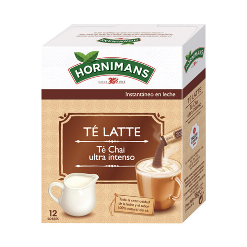 HORNIMANS Té de tipo chai con leche en sobres 14 uds.