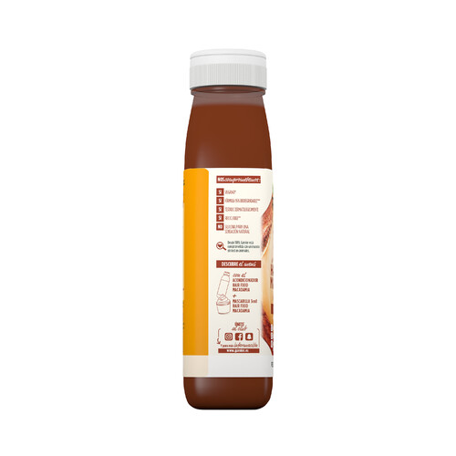 FRUCTIS Champú alisador con macadamia, para cabellos secos y rebeldes FRUCTIS Hair food de Garnier 350 ml.