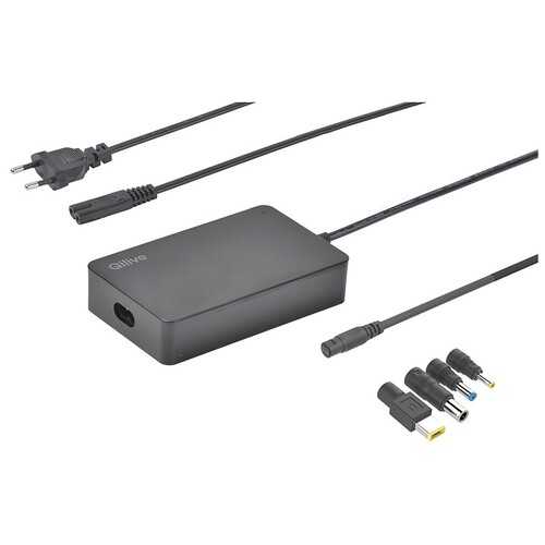 Cargador universal para portátil compatible con LENOVO, QILIVE, 90W.