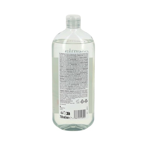 COSMIA Sensitive Gel para ducha o baño con pH neutro, para pieles sensibles y reactivas 750 ml.