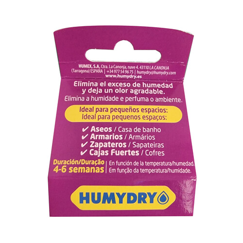 HUMYDRY Ambientador antihumedad con aroma HUMYDRY 75 gr.