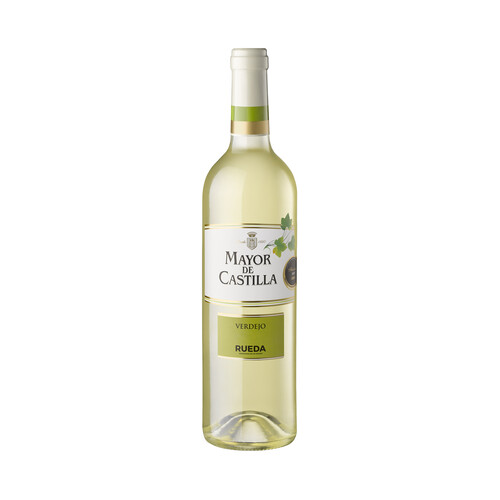 MAYOR DE CASTILLA Vino blanco verdejo con D.O. Rueda botella 75 cl.