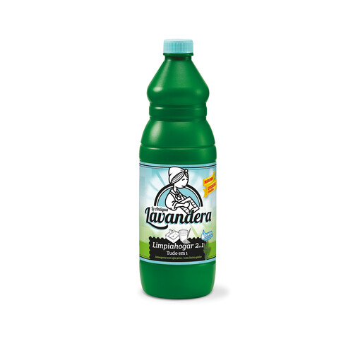 Limpiahogar, detergente con lejía pino LA ANTIGUA LAVANDERA 1,5 l.